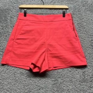 Lilly Pulitzer Sarissa Shorts Womens 4 Pink 3" Stretch Side Zip Resort Beach